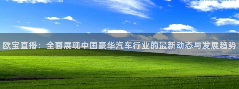 833免费看球直播：欧宝直播：全面展现中国豪华汽车行业的最新动态与发展趋势